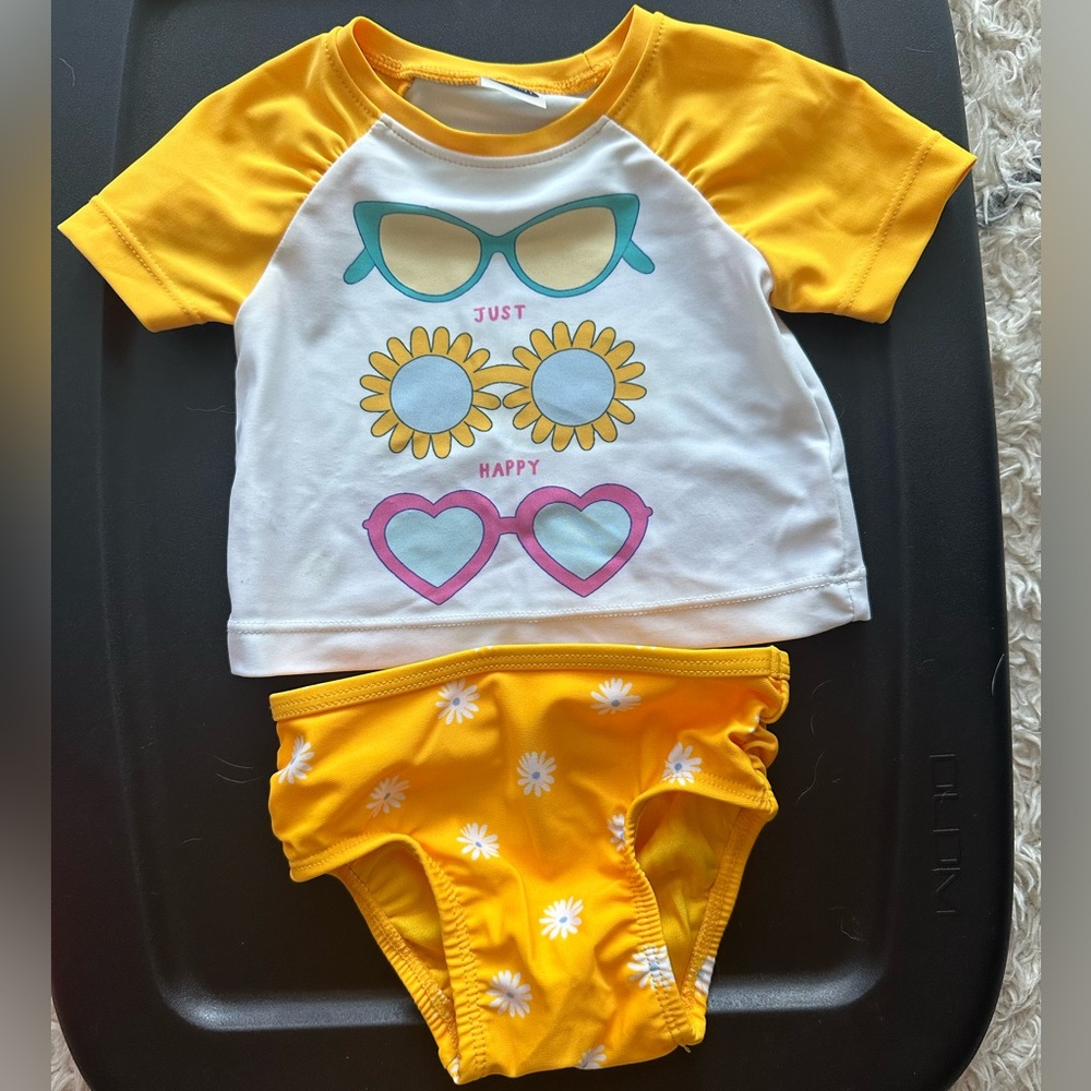 0-3 month baby girl swimsuit